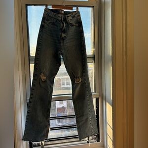 Zara ripped jeans